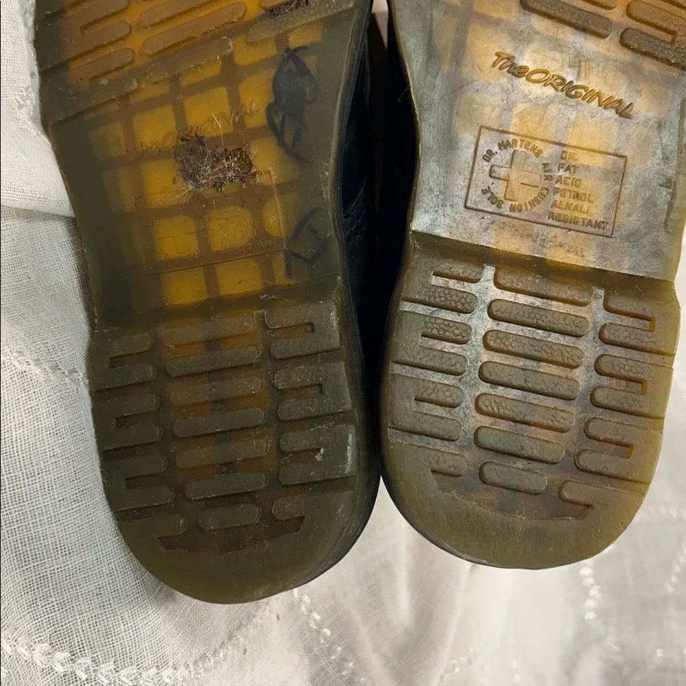 Dr Martens leather lace up oxfords shoes